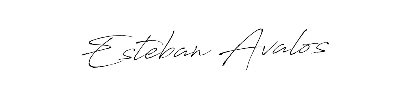 This is the best signature style for the Esteban Avalos name. Also you like these signature font (Antro_Vectra). Mix name signature. Esteban Avalos signature style 6 images and pictures png