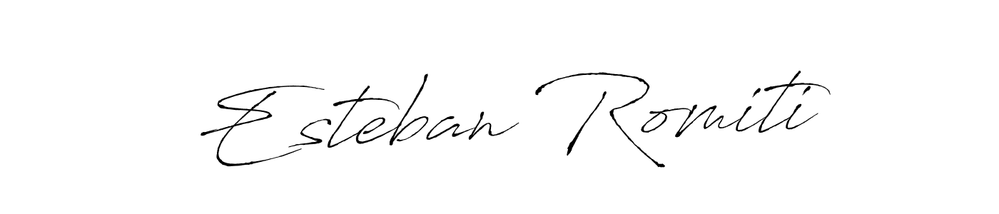 You can use this online signature creator to create a handwritten signature for the name Esteban Romiti. This is the best online autograph maker. Esteban Romiti signature style 6 images and pictures png