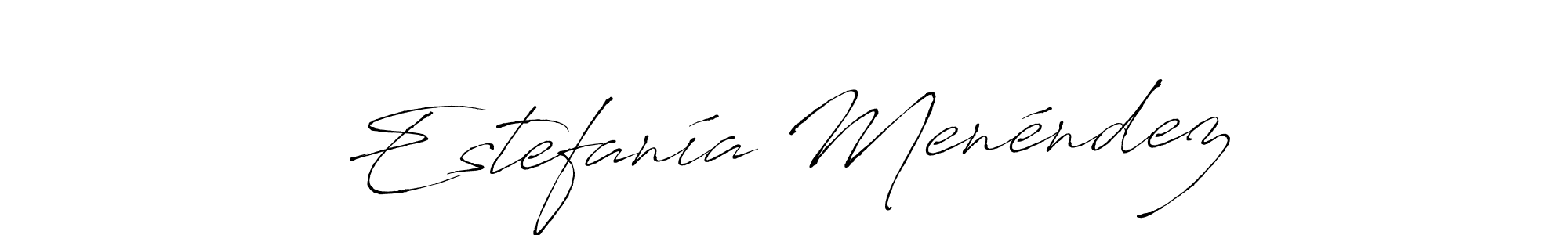 Similarly Antro_Vectra is the best handwritten signature design. Signature creator online .You can use it as an online autograph creator for name Estefanía Menéndez. Estefanía Menéndez signature style 6 images and pictures png