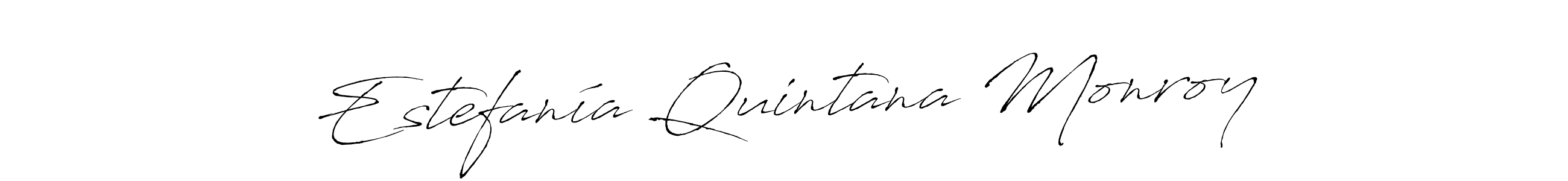 Best and Professional Signature Style for Estefanía Quintana Monroy. Antro_Vectra Best Signature Style Collection. Estefanía Quintana Monroy signature style 6 images and pictures png