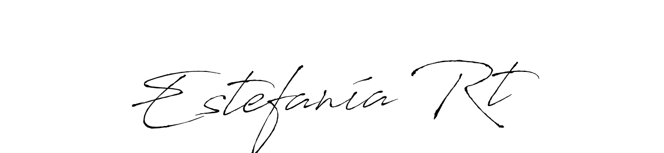 Also we have Estefanía Rt name is the best signature style. Create professional handwritten signature collection using Antro_Vectra autograph style. Estefanía Rt signature style 6 images and pictures png