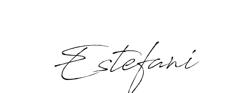 It looks lik you need a new signature style for name Estefani. Design unique handwritten (Antro_Vectra) signature with our free signature maker in just a few clicks. Estefani signature style 6 images and pictures png