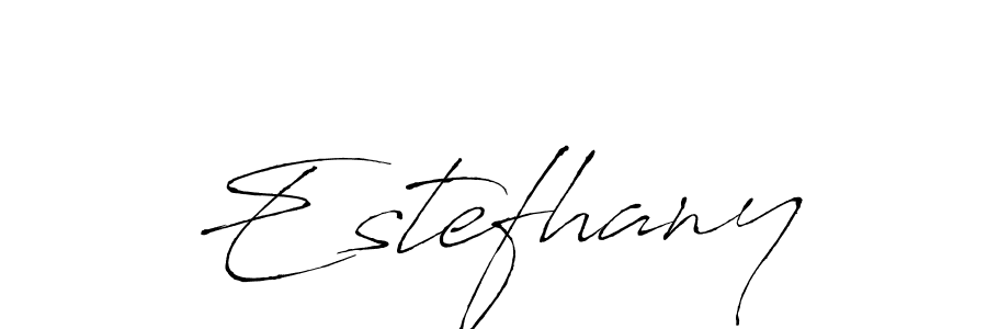 Once you've used our free online signature maker to create your best signature Antro_Vectra style, it's time to enjoy all of the benefits that Estefhany name signing documents. Estefhany signature style 6 images and pictures png