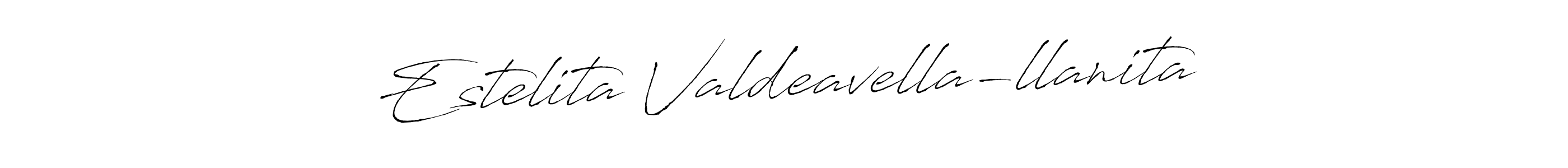 It looks lik you need a new signature style for name Estelita Valdeavella-llanita. Design unique handwritten (Antro_Vectra) signature with our free signature maker in just a few clicks. Estelita Valdeavella-llanita signature style 6 images and pictures png