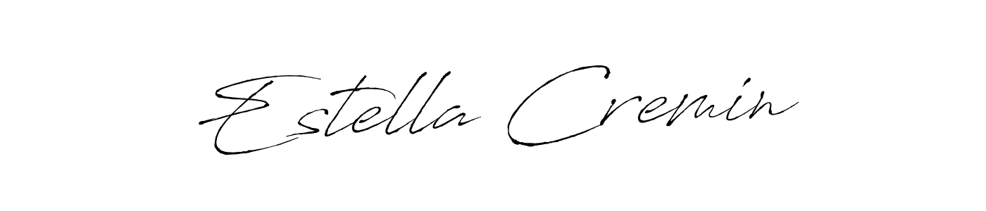 Also we have Estella Cremin name is the best signature style. Create professional handwritten signature collection using Antro_Vectra autograph style. Estella Cremin signature style 6 images and pictures png