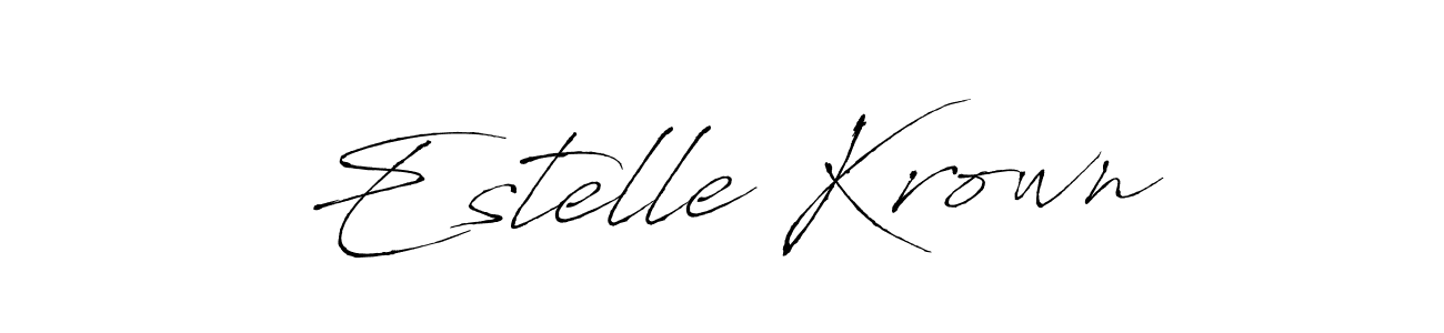 It looks lik you need a new signature style for name Estelle Krown. Design unique handwritten (Antro_Vectra) signature with our free signature maker in just a few clicks. Estelle Krown signature style 6 images and pictures png