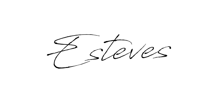 How to make Esteves name signature. Use Antro_Vectra style for creating short signs online. This is the latest handwritten sign. Esteves signature style 6 images and pictures png