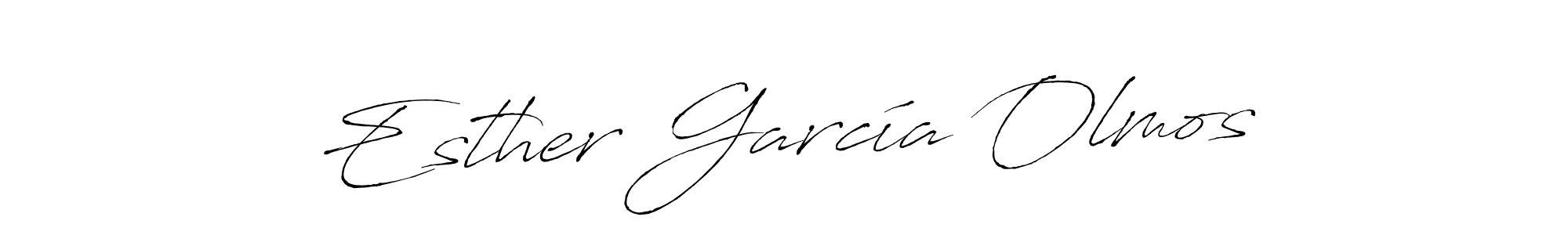 This is the best signature style for the Esther García Olmos name. Also you like these signature font (Antro_Vectra). Mix name signature. Esther García Olmos signature style 6 images and pictures png