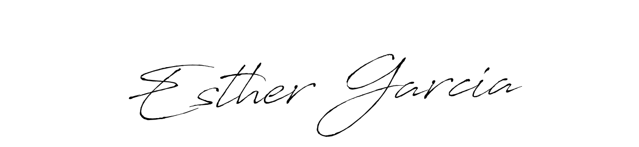It looks lik you need a new signature style for name Esther Garcia. Design unique handwritten (Antro_Vectra) signature with our free signature maker in just a few clicks. Esther Garcia signature style 6 images and pictures png