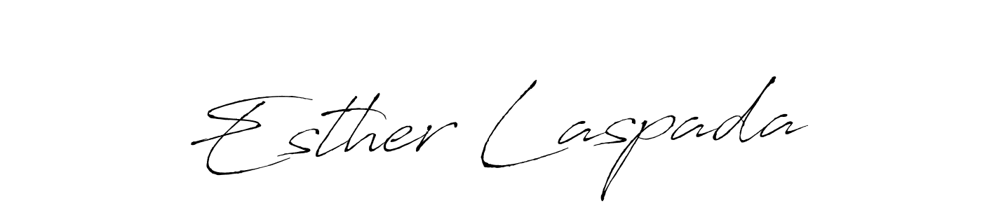 Also You can easily find your signature by using the search form. We will create Esther Laspada name handwritten signature images for you free of cost using Antro_Vectra sign style. Esther Laspada signature style 6 images and pictures png