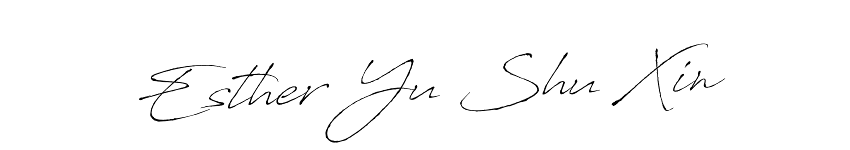 Best and Professional Signature Style for Esther Yu Shu Xin. Antro_Vectra Best Signature Style Collection. Esther Yu Shu Xin signature style 6 images and pictures png