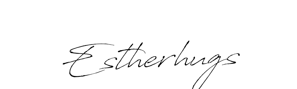 Estherhugs stylish signature style. Best Handwritten Sign (Antro_Vectra) for my name. Handwritten Signature Collection Ideas for my name Estherhugs. Estherhugs signature style 6 images and pictures png