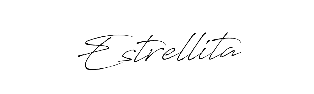 The best way (Antro_Vectra) to make a short signature is to pick only two or three words in your name. The name Estrellita include a total of six letters. For converting this name. Estrellita signature style 6 images and pictures png