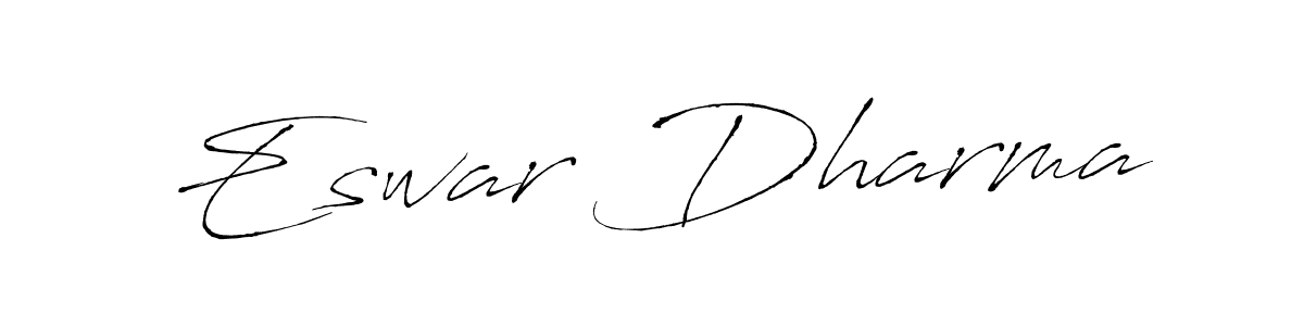 You can use this online signature creator to create a handwritten signature for the name Eswar Dharma. This is the best online autograph maker. Eswar Dharma signature style 6 images and pictures png