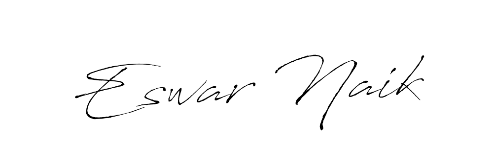 Also we have Eswar Naik name is the best signature style. Create professional handwritten signature collection using Antro_Vectra autograph style. Eswar Naik signature style 6 images and pictures png