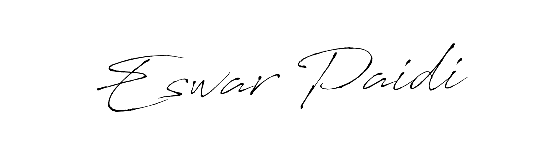 Antro_Vectra is a professional signature style that is perfect for those who want to add a touch of class to their signature. It is also a great choice for those who want to make their signature more unique. Get Eswar Paidi name to fancy signature for free. Eswar Paidi signature style 6 images and pictures png