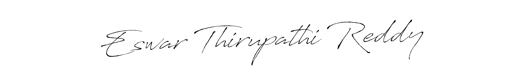 You should practise on your own different ways (Antro_Vectra) to write your name (Eswar Thirupathi Reddy) in signature. don't let someone else do it for you. Eswar Thirupathi Reddy signature style 6 images and pictures png