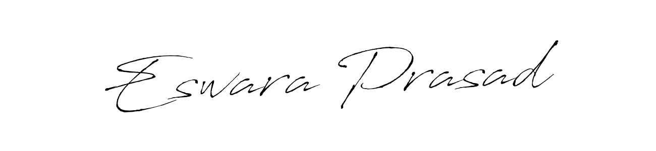 Design your own signature with our free online signature maker. With this signature software, you can create a handwritten (Antro_Vectra) signature for name Eswara Prasad. Eswara Prasad signature style 6 images and pictures png