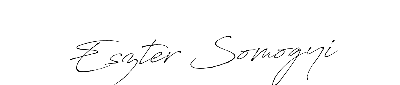 See photos of Eszter Somogyi official signature by Spectra . Check more albums & portfolios. Read reviews & check more about Antro_Vectra font. Eszter Somogyi signature style 6 images and pictures png