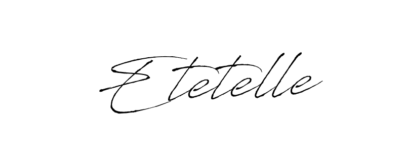 Also You can easily find your signature by using the search form. We will create Etetelle name handwritten signature images for you free of cost using Antro_Vectra sign style. Etetelle signature style 6 images and pictures png