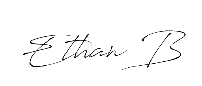 Antro_Vectra is a professional signature style that is perfect for those who want to add a touch of class to their signature. It is also a great choice for those who want to make their signature more unique. Get Ethan B name to fancy signature for free. Ethan B signature style 6 images and pictures png