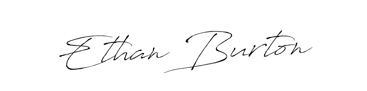 Create a beautiful signature design for name Ethan Burton. With this signature (Antro_Vectra) fonts, you can make a handwritten signature for free. Ethan Burton signature style 6 images and pictures png