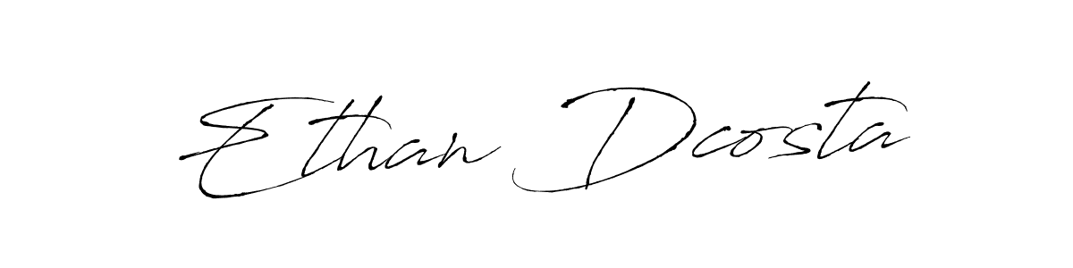 Make a short Ethan Dcosta signature style. Manage your documents anywhere anytime using Antro_Vectra. Create and add eSignatures, submit forms, share and send files easily. Ethan Dcosta signature style 6 images and pictures png