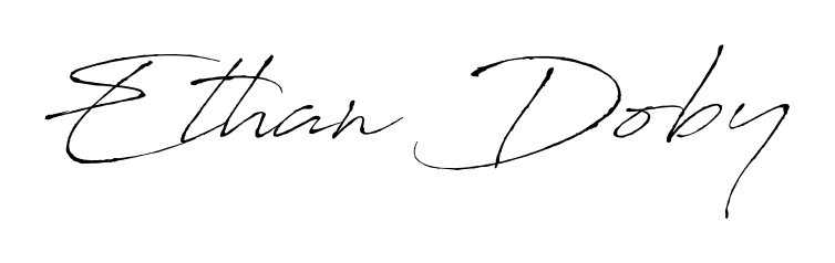 Make a beautiful signature design for name Ethan Doby. Use this online signature maker to create a handwritten signature for free. Ethan Doby signature style 6 images and pictures png