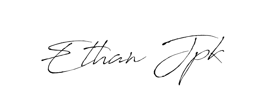 Also You can easily find your signature by using the search form. We will create Ethan Jpk name handwritten signature images for you free of cost using Antro_Vectra sign style. Ethan Jpk signature style 6 images and pictures png