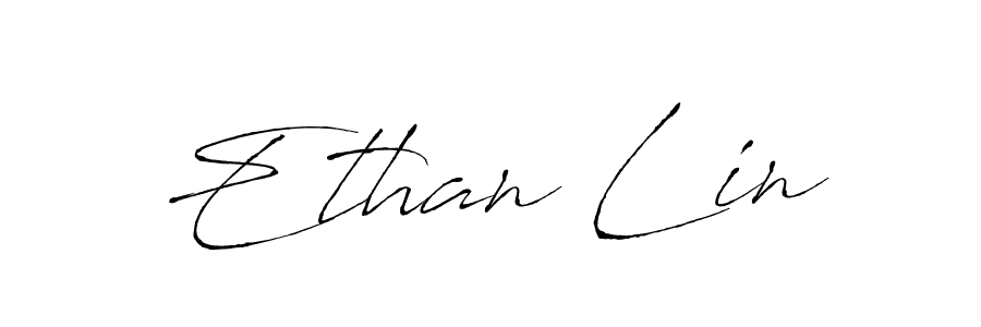 How to make Ethan Lin name signature. Use Antro_Vectra style for creating short signs online. This is the latest handwritten sign. Ethan Lin signature style 6 images and pictures png