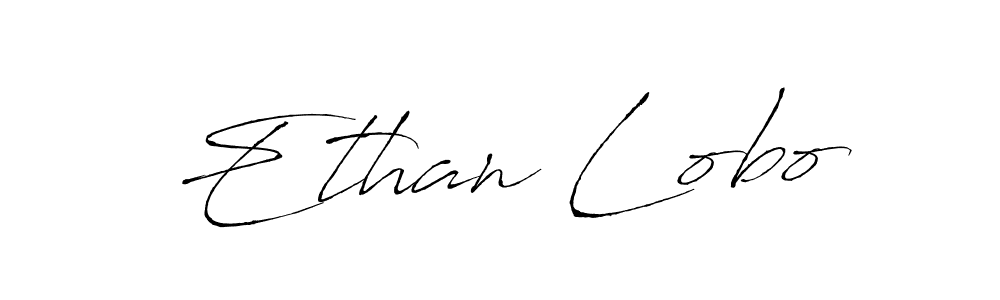 Create a beautiful signature design for name Ethan Lobo. With this signature (Antro_Vectra) fonts, you can make a handwritten signature for free. Ethan Lobo signature style 6 images and pictures png