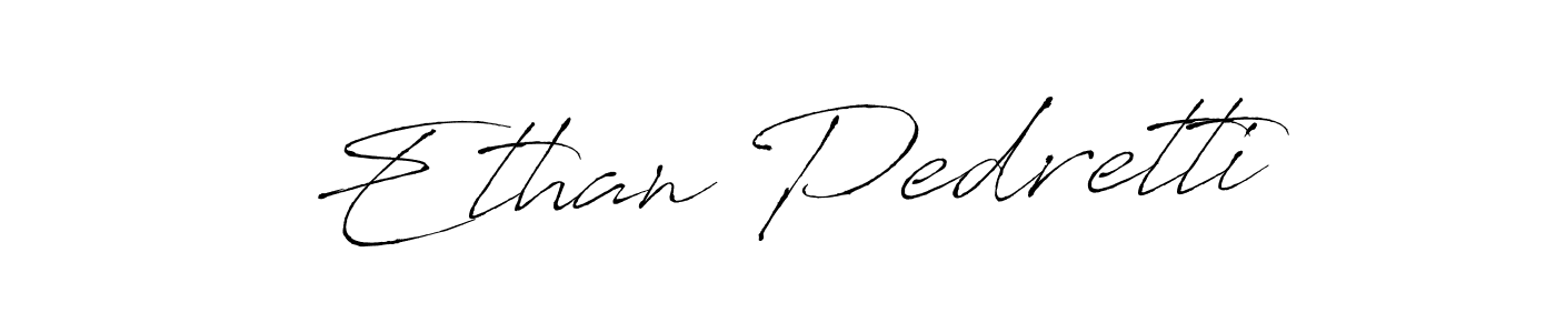 Antro_Vectra is a professional signature style that is perfect for those who want to add a touch of class to their signature. It is also a great choice for those who want to make their signature more unique. Get Ethan Pedretti name to fancy signature for free. Ethan Pedretti signature style 6 images and pictures png