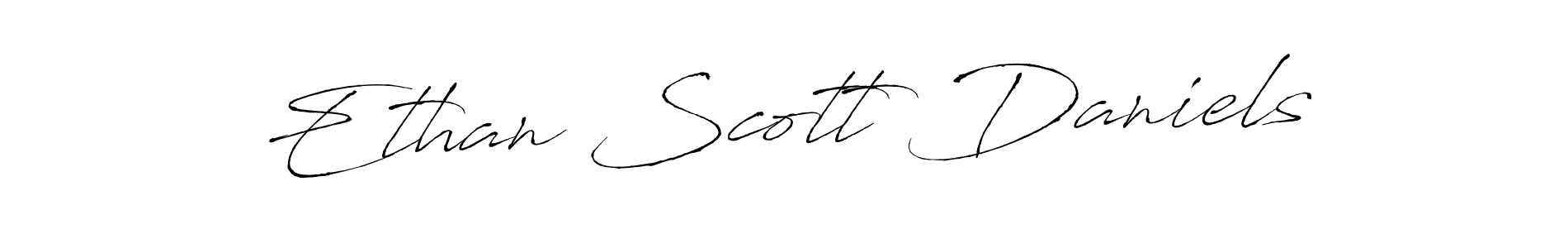 Make a beautiful signature design for name Ethan Scott Daniels. With this signature (Antro_Vectra) style, you can create a handwritten signature for free. Ethan Scott Daniels signature style 6 images and pictures png