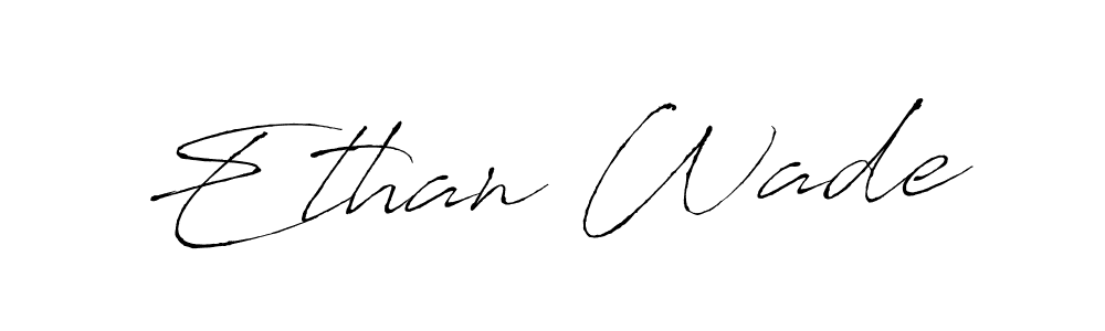 Create a beautiful signature design for name Ethan Wade. With this signature (Antro_Vectra) fonts, you can make a handwritten signature for free. Ethan Wade signature style 6 images and pictures png