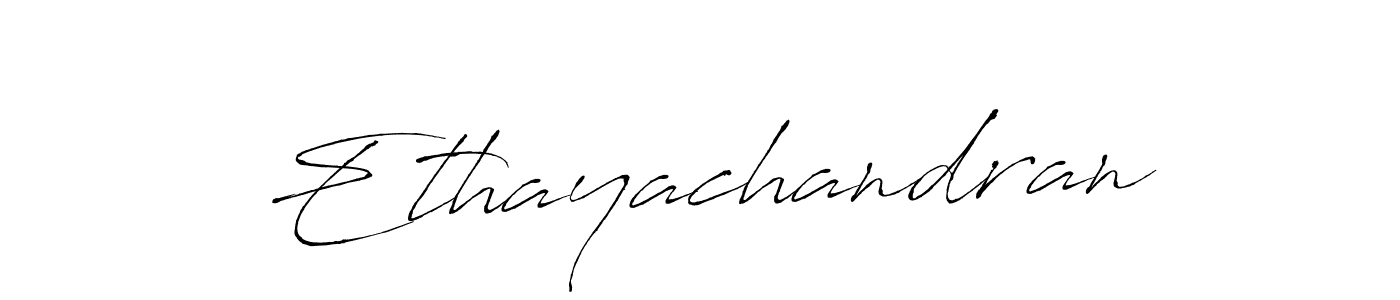 Antro_Vectra is a professional signature style that is perfect for those who want to add a touch of class to their signature. It is also a great choice for those who want to make their signature more unique. Get Ethayachandran name to fancy signature for free. Ethayachandran signature style 6 images and pictures png