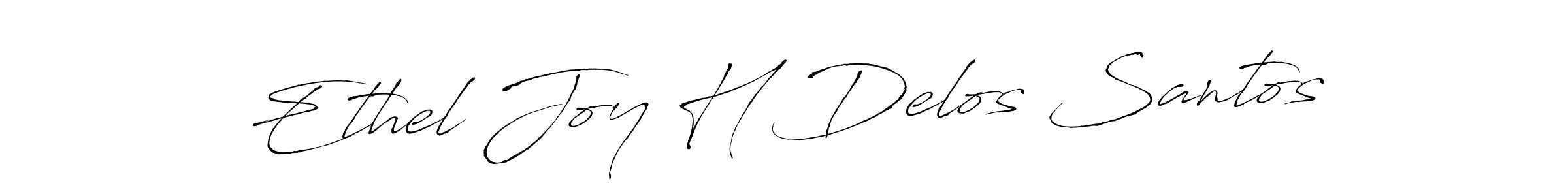 You should practise on your own different ways (Antro_Vectra) to write your name (Ethel Joy H Delos Santos) in signature. don't let someone else do it for you. Ethel Joy H Delos Santos signature style 6 images and pictures png