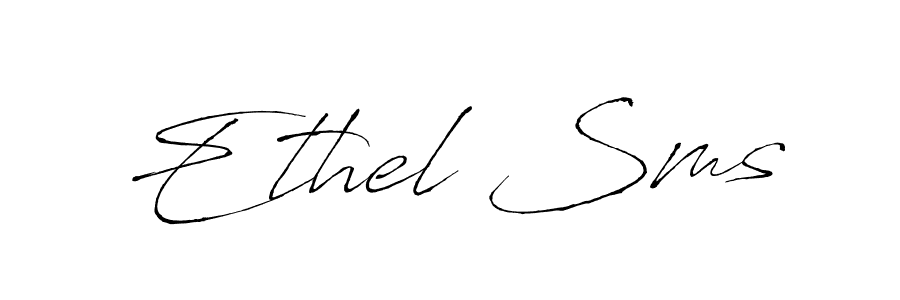 Best and Professional Signature Style for Ethel Sms. Antro_Vectra Best Signature Style Collection. Ethel Sms signature style 6 images and pictures png