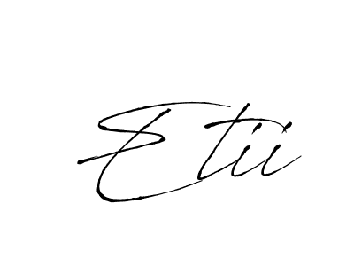 Once you've used our free online signature maker to create your best signature Antro_Vectra style, it's time to enjoy all of the benefits that Etii name signing documents. Etii signature style 6 images and pictures png
