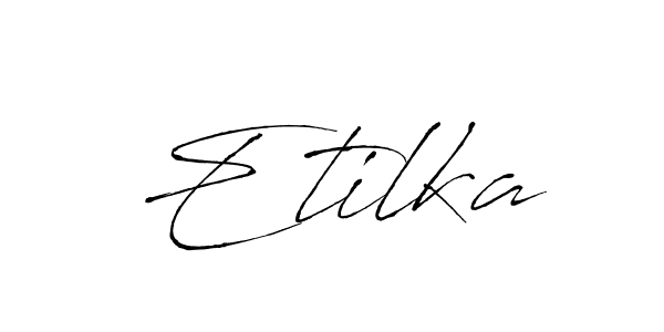 How to make Etilka signature? Antro_Vectra is a professional autograph style. Create handwritten signature for Etilka name. Etilka signature style 6 images and pictures png