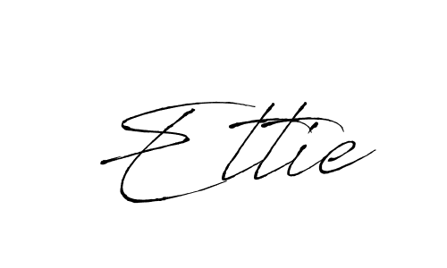 Antro_Vectra is a professional signature style that is perfect for those who want to add a touch of class to their signature. It is also a great choice for those who want to make their signature more unique. Get Ettie name to fancy signature for free. Ettie signature style 6 images and pictures png