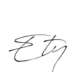 Also You can easily find your signature by using the search form. We will create Ety name handwritten signature images for you free of cost using Antro_Vectra sign style. Ety signature style 6 images and pictures png