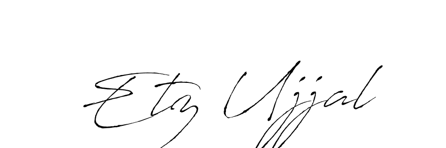 Once you've used our free online signature maker to create your best signature Antro_Vectra style, it's time to enjoy all of the benefits that Etz Ujjal name signing documents. Etz Ujjal signature style 6 images and pictures png