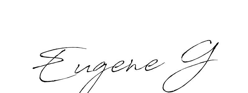 This is the best signature style for the Eugene G name. Also you like these signature font (Antro_Vectra). Mix name signature. Eugene G signature style 6 images and pictures png