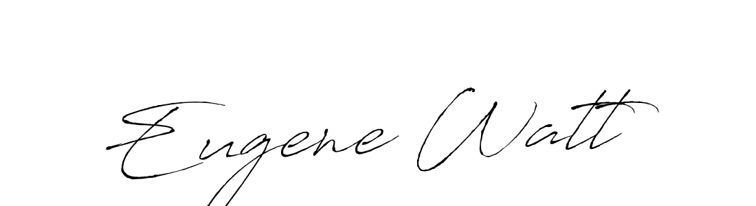 Similarly Antro_Vectra is the best handwritten signature design. Signature creator online .You can use it as an online autograph creator for name Eugene Watt. Eugene Watt signature style 6 images and pictures png