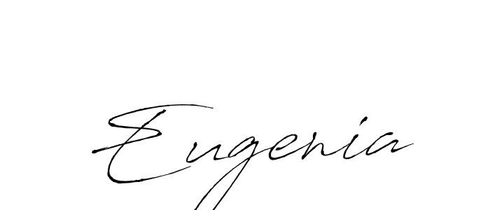 Create a beautiful signature design for name Eugenia. With this signature (Antro_Vectra) fonts, you can make a handwritten signature for free. Eugenia signature style 6 images and pictures png