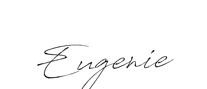 Eugenie stylish signature style. Best Handwritten Sign (Antro_Vectra) for my name. Handwritten Signature Collection Ideas for my name Eugenie. Eugenie signature style 6 images and pictures png