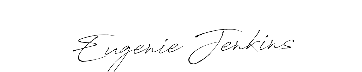 Use a signature maker to create a handwritten signature online. With this signature software, you can design (Antro_Vectra) your own signature for name Eugenie Jenkins. Eugenie Jenkins signature style 6 images and pictures png