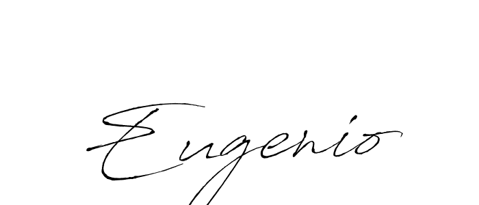 You should practise on your own different ways (Antro_Vectra) to write your name (Eugenio) in signature. don't let someone else do it for you. Eugenio signature style 6 images and pictures png