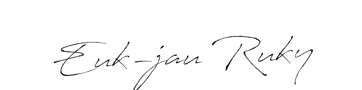 Make a beautiful signature design for name Euk-jau Ruky. Use this online signature maker to create a handwritten signature for free. Euk-jau Ruky signature style 6 images and pictures png