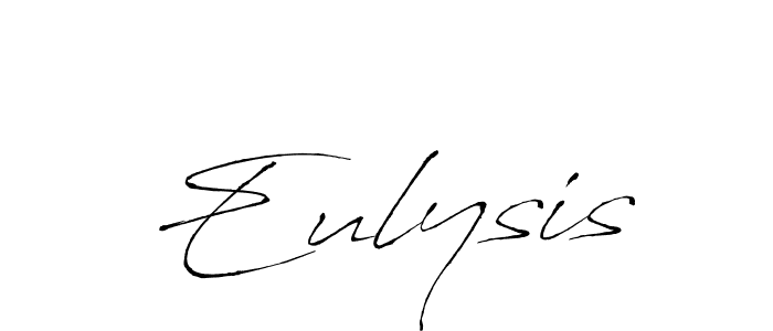 Eulysis stylish signature style. Best Handwritten Sign (Antro_Vectra) for my name. Handwritten Signature Collection Ideas for my name Eulysis. Eulysis signature style 6 images and pictures png